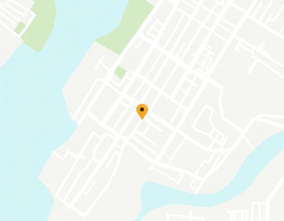 Kart som viser plasseringen til Fønix Bakverk i Strandgata, Bergen.